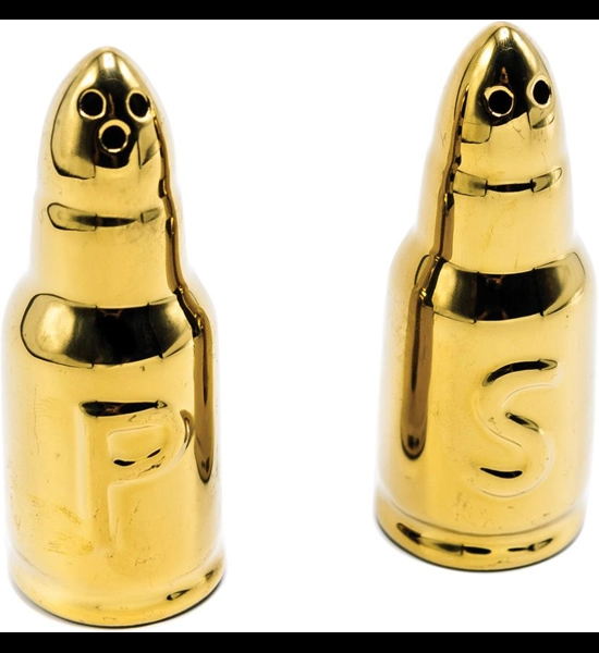 Bullet Salt & Pepper Shakers