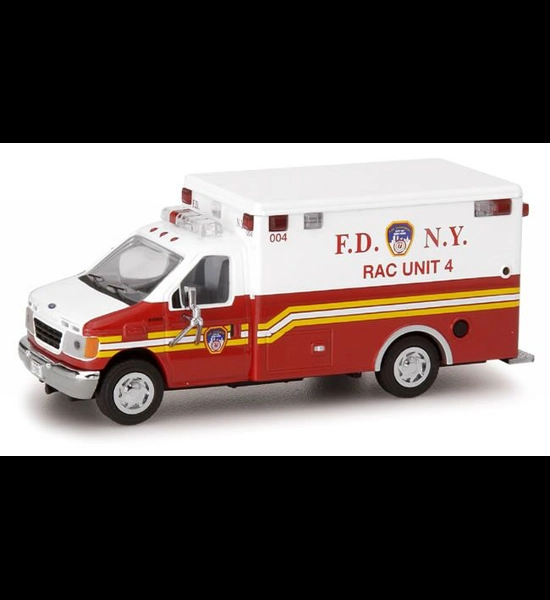 Code 3 F.D.N.Y. RAC Unit E-350 Ambulance Diecast