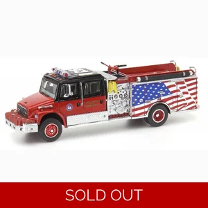 Code 3 - 125th Iowa Fireman's Association Freightliner 1/64 Diecast