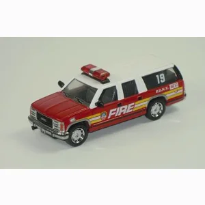 Code 3 F.D.N.Y. 1998 GMC Suburban 1:64 Scale Diecast