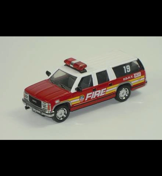 Code 3 F.D.N.Y. 1998 GMC Suburban 1:64 Scale Diecast