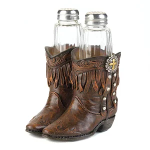 Cowboy Boots S&P Shaker Set