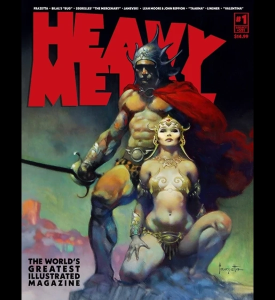 Heavy Metal - 1B Frank Frazetta Magazine
