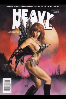 Heavy Metal - January 1998 Comic Book