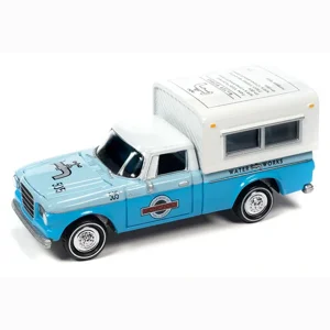 Johnny Lightning 1960 Studebaker W/Camper 1/64 Diecast