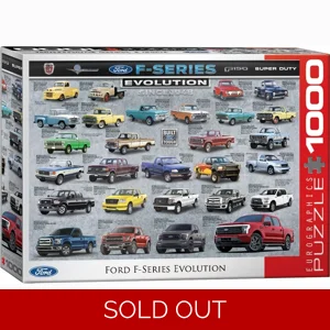 Ford F-Series Evolution 1000 PC Puzzle