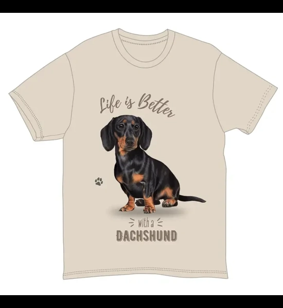 Dachshund Life Is Better T-Shirt