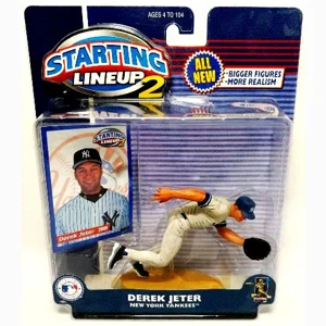 Hasbro Starting Lineup 2 - 2001 Derek Jeter Figure