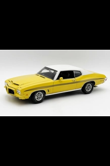 Acme 1972 Pontiac GTO Lemans 1/18 Diecast - Yellow