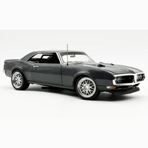 1968 Pontiac Firebird Street Fighter Silver Bird 1/18 Diecast