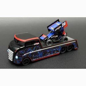 2026 World Of Outlaws Custom Hauler W/Sprint Car 1/64 Diecast