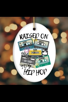 Raised On 90's Hip Hop Legends Cassettes Art Orn..