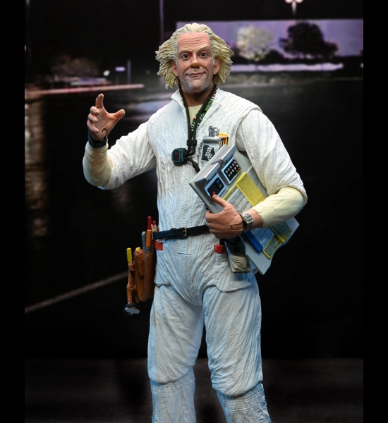 NECA Back To The Future Doc Brown 1985 Action Figure