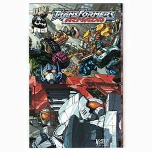 Transformers Armada - 1 - July 2002 Comic