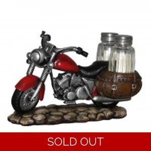 Classic Motorcycle Salt & Pepper Shaker Set