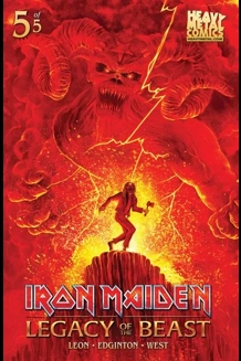 Iron Maiden Legacy Of The Beast Issue 5 Cover C ..