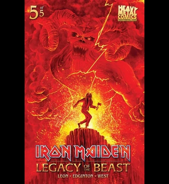 Iron Maiden Legacy Of The Beast Issue 5 Cover C Comic Book