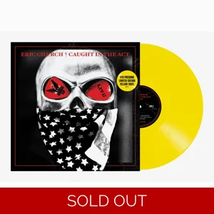 Eric Church - Caught In The Act Live Yellow 2X Vinyl LPs