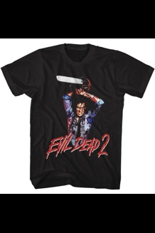 Evil Dead - Raised Chainsaw T-Shirt