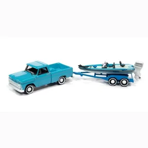 J.L. '65 Chevy Stepside W/Boat & Trailer