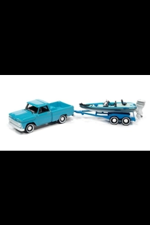 J.L. '65 Chevy Stepside W/Boat & Trailer