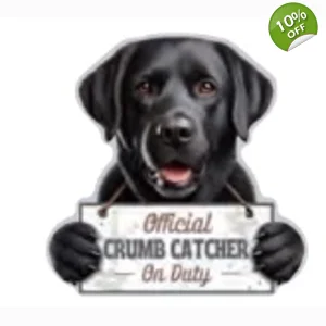 Black Labrador Chip Clip