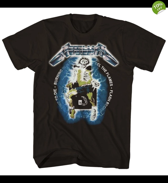 Metallica Vintage Electric Chair T-Shirt