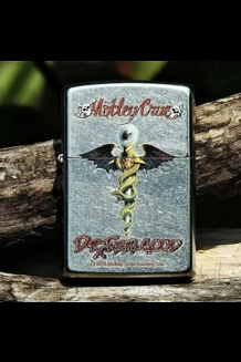 Rare Motley Crue Dr. Feelgood Zippo Lighter