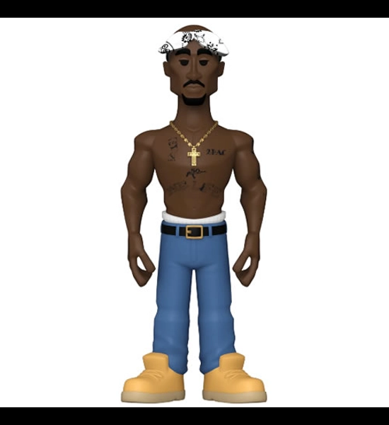 Tupac Shakur 5" Vinyl Gold Figure