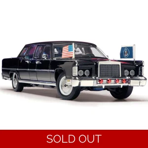 American Mint 1972 Lincoln Continental Reagan Car 1:24 Scale