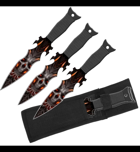 Dante's Inferno 3 PC Throwing Knife Set