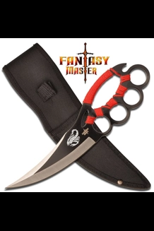 Ninja Knuckle Fighter Scorpion Knife