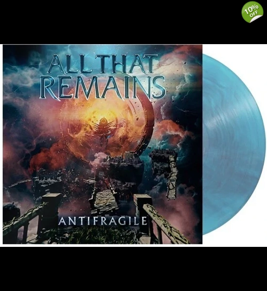 All That Remains - Antifragile Electric/Sea Blue Vinyl LP