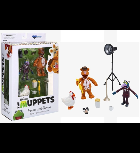 Disney's The Muppets Gonzo & Fozzie Action Figure/Accessories Set