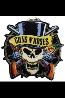 Guns N Roses - Top Hat Pin Badge