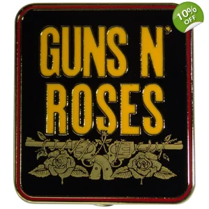 Guns N Roses - Stacked Black Pin