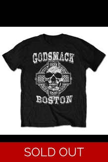 Godsmack - Boston Skull T-Shirt