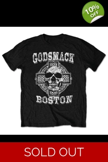 Godsmack - Boston Skull T-Shirt