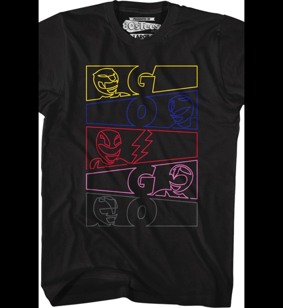 Mighty Morphin Power Rangers Go Go T-Shirt
