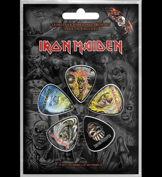 Iron Maiden 5 PC Guitar Pick Set