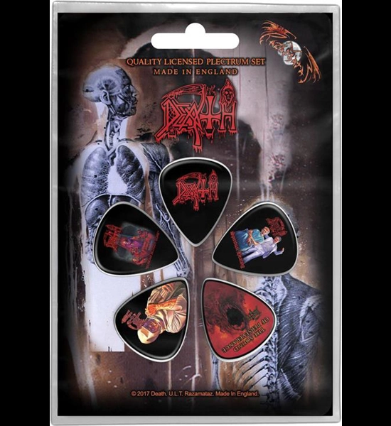 Death - 5 PC Album Cover Guitar Pick Set