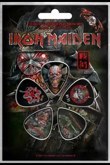 Iron Maiden Senjutsu 5 PC Guitar Pick Set