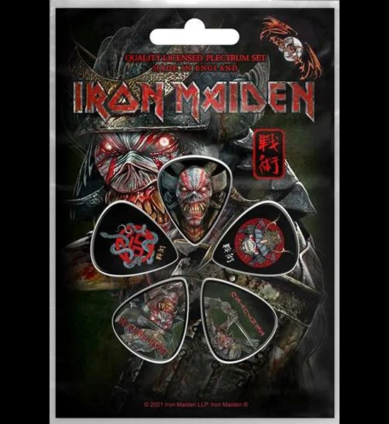 Iron Maiden Senjutsu 5 PC Guitar Pick Set