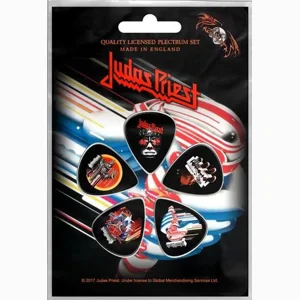 Judas Priest Turbo 5 PC Guitar Pick Set
