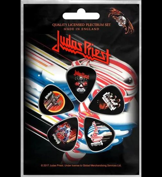 Judas Priest Turbo 5 PC Guitar Pick Set