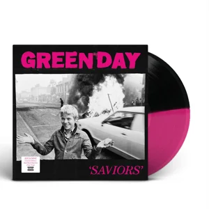 Green Day - Saviors Magenta/Black Vinyl LP W/Poster