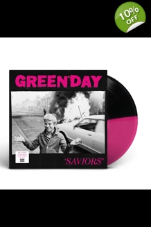 Green Day - Saviors Magenta/Black Vinyl LP W/Pos..