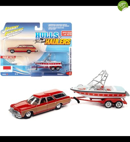 J.L. '73 Chevy Caprice W/Boat & Trailer