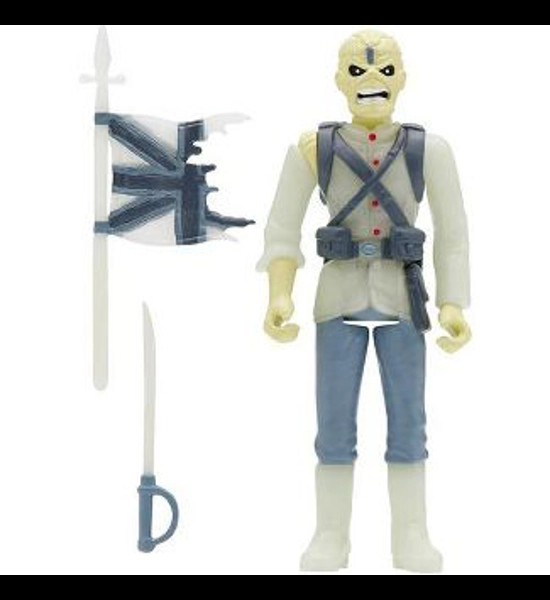 Iron Maiden Soldier Eddie Glow-In-Dark Reaction Figure