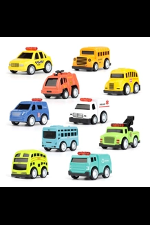 Jinlibao Pull-Back Alloy Diecast Models